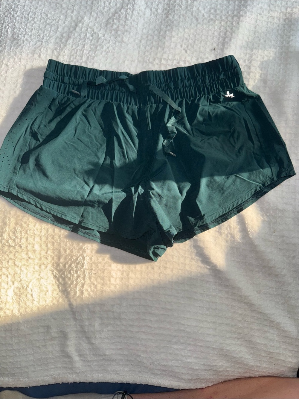 JoyLab Dark Teal Athletic Drawstring Shorts